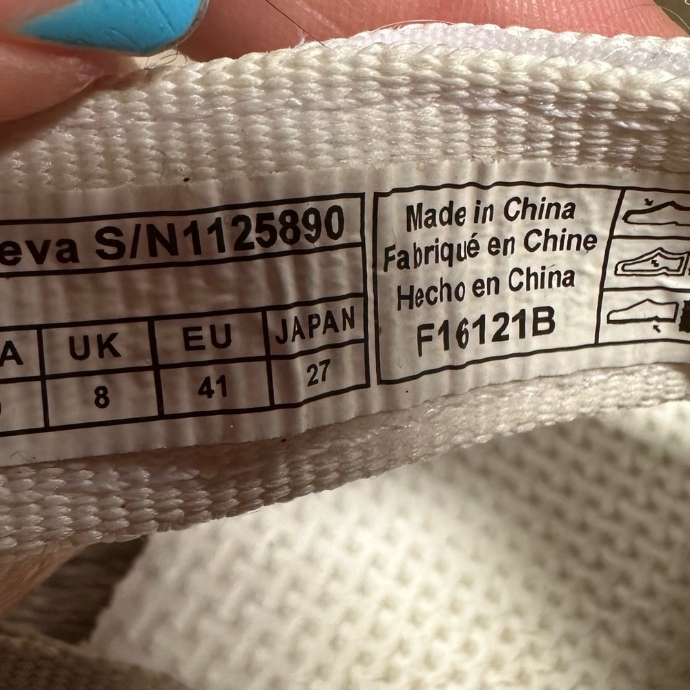 Teva‎ Womens Original Universal Pride White Flatform Sandals Size 10 1125890 - Picture 5 of 6